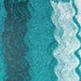 Bermuda Blue Ultrafine Metallic Craft Glitter Dazzler Dust, sparkling in wavy patterns.