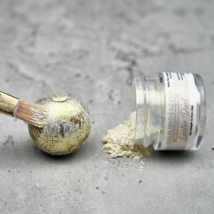 Black Friday 5 PC Iridescent Luster Dust Set with Gold | Bakell