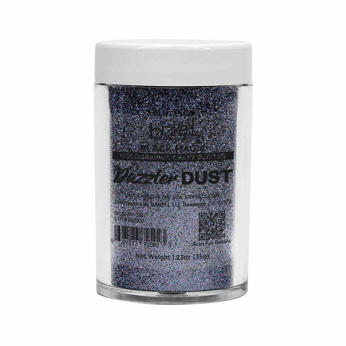 Black Magic Ultrafine Holographic Craft Glitter Dazzler Dust | Premium Polyester Non-Toxic | Bakell-B2C_Dazzler Dust-bakell
