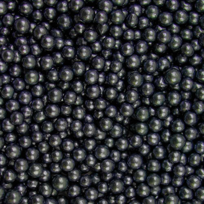 Black Pearl 4mm Beads Sprinkles | Private Label (48 units per/case) | Bakell