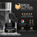 Black Shimmer Beverage Glitter | Mini Spray Pump-Brew Glitter_4GPump-bakell
