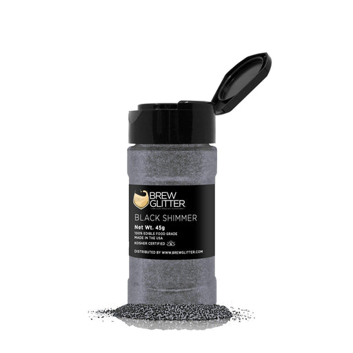 45g Shaker Black Brew Glitter | Easy to Use | Bakell