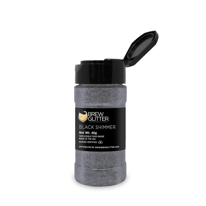 Black Glitter for Coffee, Cappuccinos & Lattes | Bakell.com