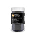 25g jar of black shimmer edible drink glitter by Brew Glitter with a black label on a clear container.