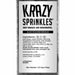 Black Tie Shaped Sprinkles-Krazy Sprinkles_HalfCup_Google Feed-bakell
