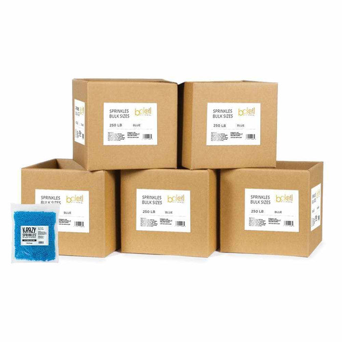 Blue 4mm Sprinkle Beads by Krazy Sprinkles® | Wholesale Sprinkles