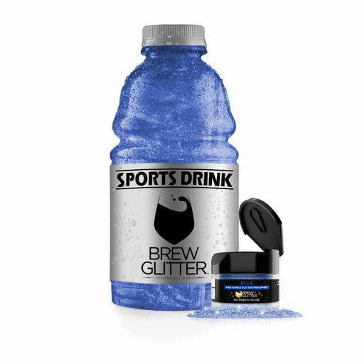 Blue Shimmer Brew Glitter for Sports Drinks | Bakell