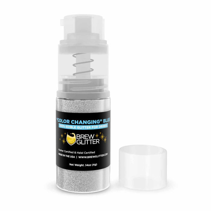 Blue Color Changing Beverage Glitter Mini Spray Pump - Wholesale-Wholesale_Case_Brew Glitter 4g Pump-bakell