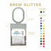 Blue Wholesale Color Changing Brew Glitter Hang Tags | Bakell