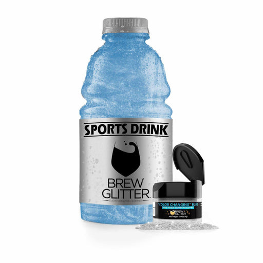 Blue Color Changing Edible Sports & Energy Drink Glitter | Bakell