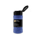 45g jar of blue edible drink glitter with a black flip-top cap and Brew Glitter product label.