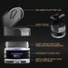 Blue edible glitter in a 4g clear jar with a black flip-top lid and easy-pour design for drinks.
