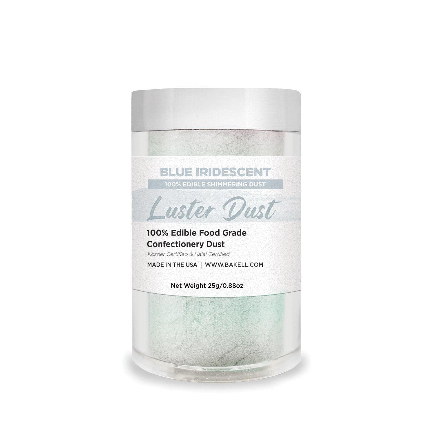 Blue Iridescent Luster Dust Pearlized  Powder | Bakell