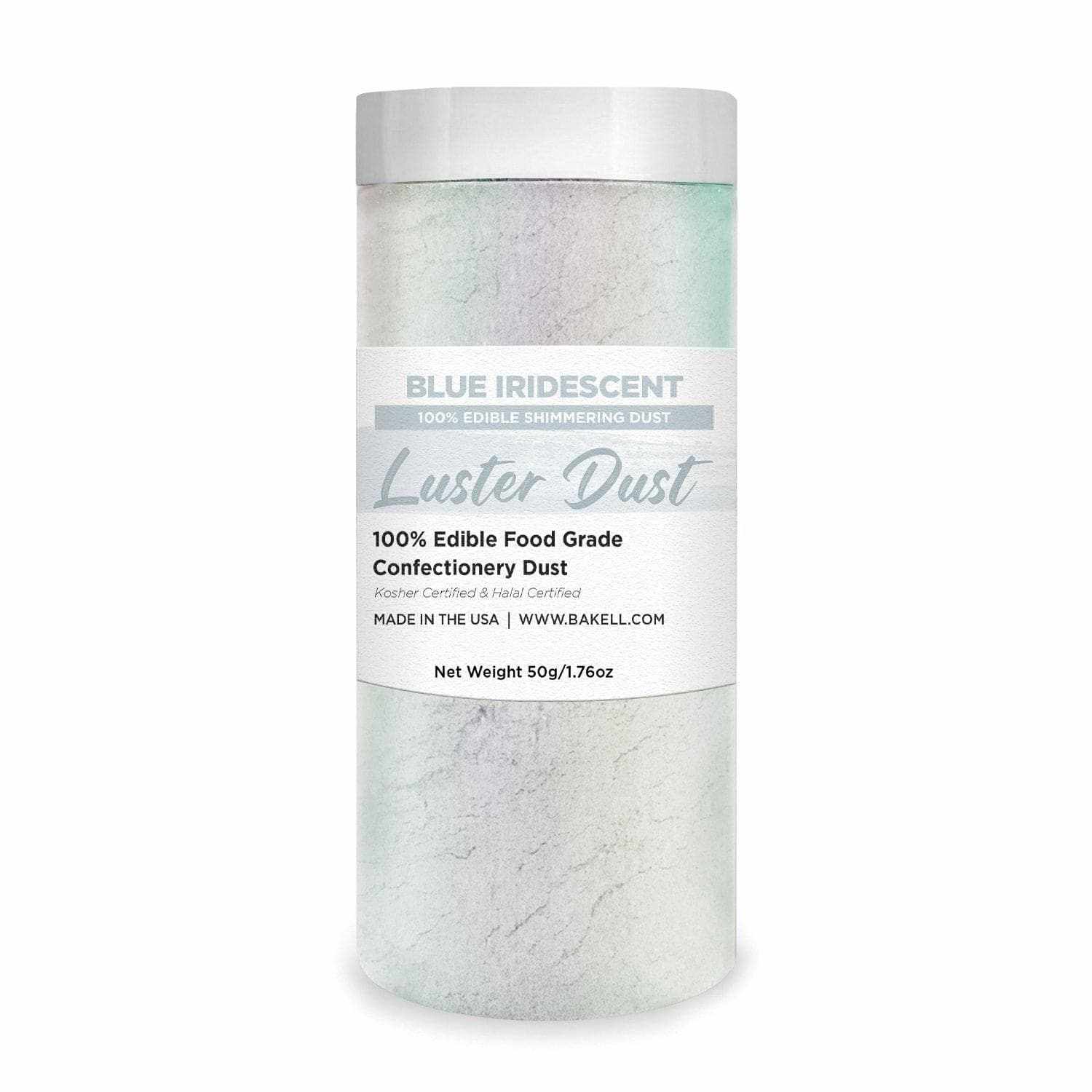 Blue Iridescent Luster Dust Pearlized  Powder | Bakell