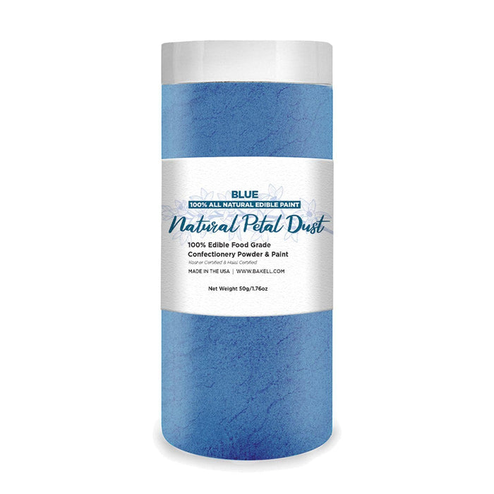 Blue All Natural Petal Dust | Edible Food Coloring Powder | Kosher | Bakell.com