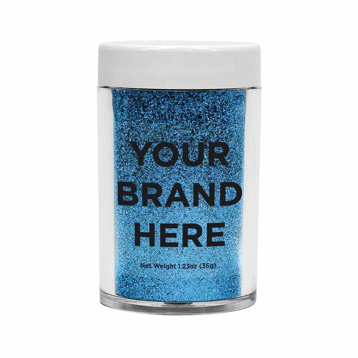 Bright Blue Ultrafine Holographic Craft Glitter Dazzler Dust | Private Label | Premium Polyester Non-Toxic | Bakell-Private Label_Dazzler Dust-bakell