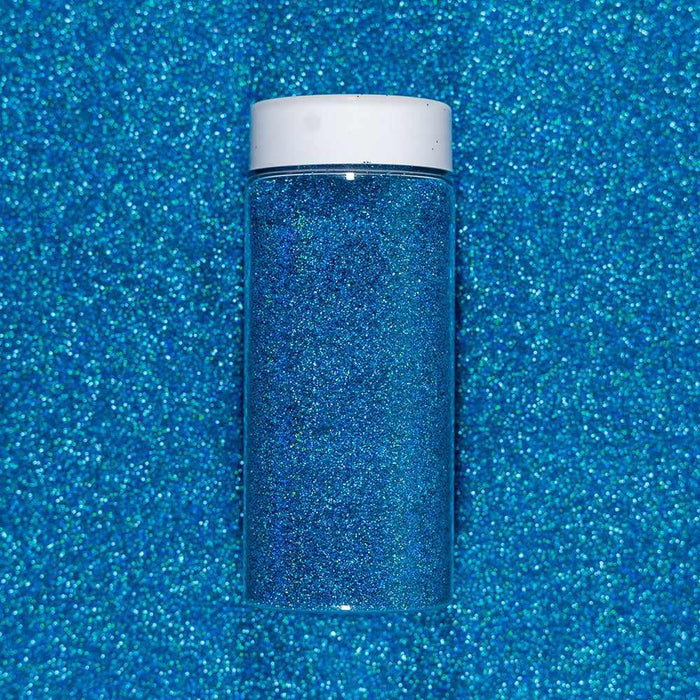 Bright Blue Ultrafine Holographic Craft Glitter Dazzler Dust | Premium Polyester Non-Toxic | Bakell-B2C_Dazzler Dust-bakell