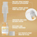Bright Gold Edible Glitter Spray 4g Pump | Tinker Dust®-B2C_Tinker Dust_Mini Pump-bakell