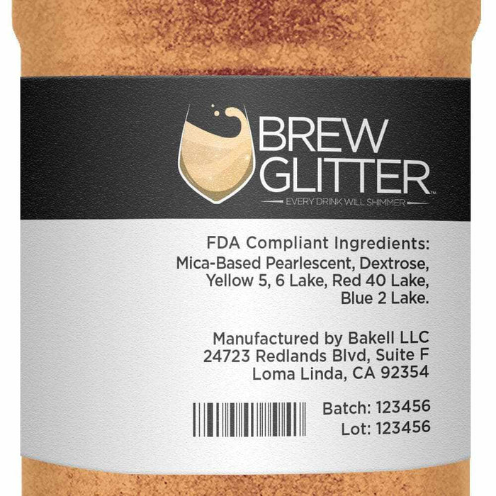 Bronze Brew Glitter® | #1 Brand for beer, cocktail & wine glitter!