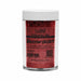35g jar of Bakell Burgundy Red Metallic Craft Glitter Dazzler Dust, a premium polyester non-toxic glitter.