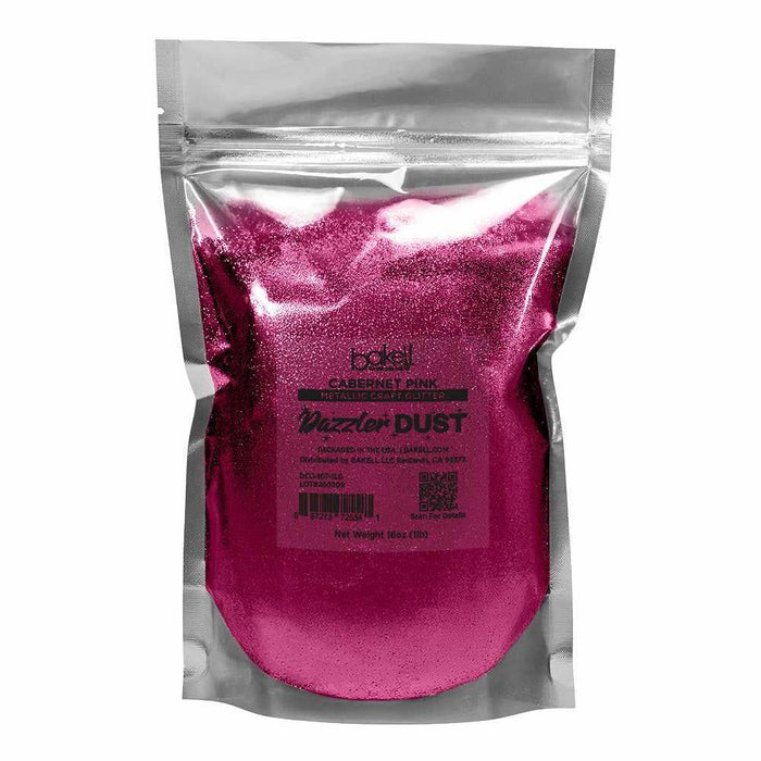 Cabernet Pink Ultrafine Metallic Craft Glitter Dazzler Dust | Premium Polyester Non-Toxic | Bakell-B2C_Dazzler Dust-bakell