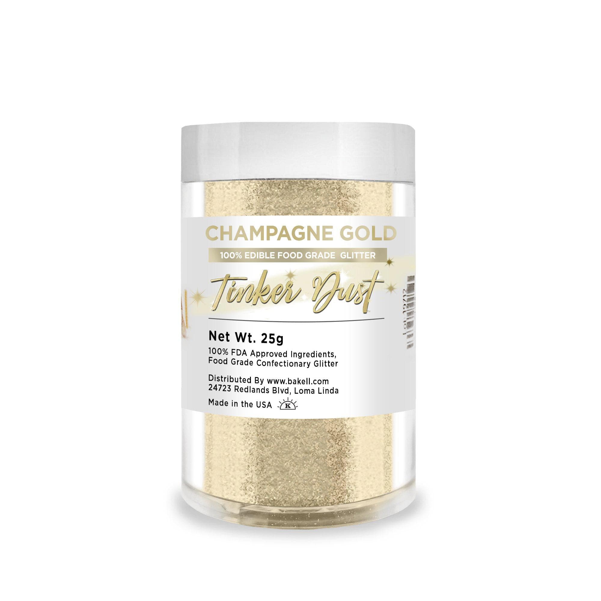 Champagne Gold Edible 5g Tinker Dust | Bakell