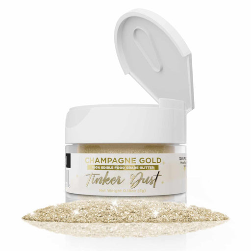 Champagne Gold Edible Glitter | Tinker Dust® 5 Grams-Tinker Dust_5G_Google Feed-bakell