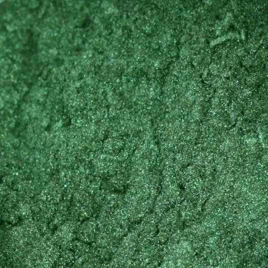 Christmas Green Edible Pearlized Luster Dust  | Bakell