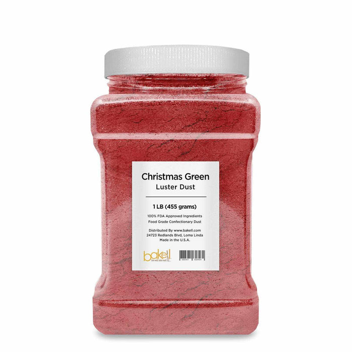 Christmas Red Edible Pearlized Luster Dust | Bakell