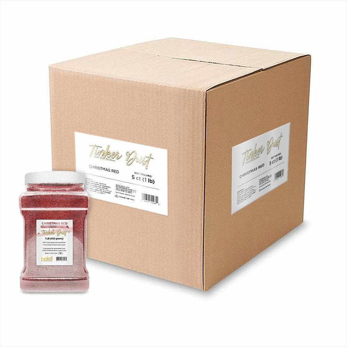 Christmas Red Tinker Dust Glitter Wholesale | Bakell