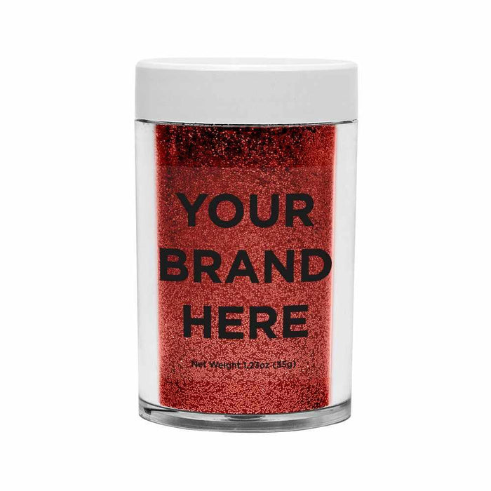 Christmas Red Ultrafine Metallic Craft Glitter Dazzler Dust | Private Label | Premium Polyester Non-Toxic | Bakell-Private Label_Dazzler Dust-bakell