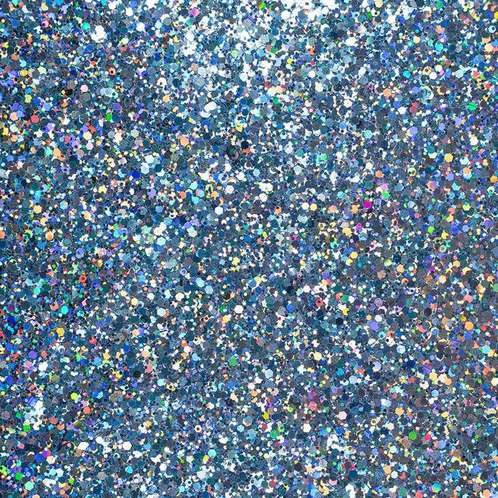 Chunky Rainbow Holographic Hexagon Mix Craft Glitter Dazzler Dust, premium polyester, non-toxic.