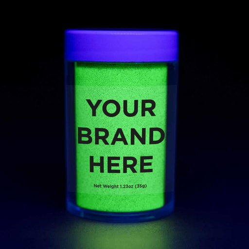 Citrus Yellow Ultrafine UV Reactive Iridescent Craft Glitter Dazzler Dust | Private Label | Premium Polyester Non-Toxic | Bakell-Private Label_Dazzler Dust-bakell