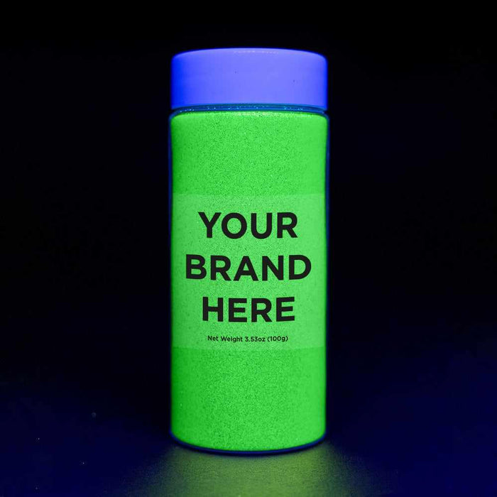 Citrus Yellow Ultrafine UV Reactive Iridescent Craft Glitter Dazzler Dust | Private Label | Premium Polyester Non-Toxic | Bakell-Private Label_Dazzler Dust-bakell