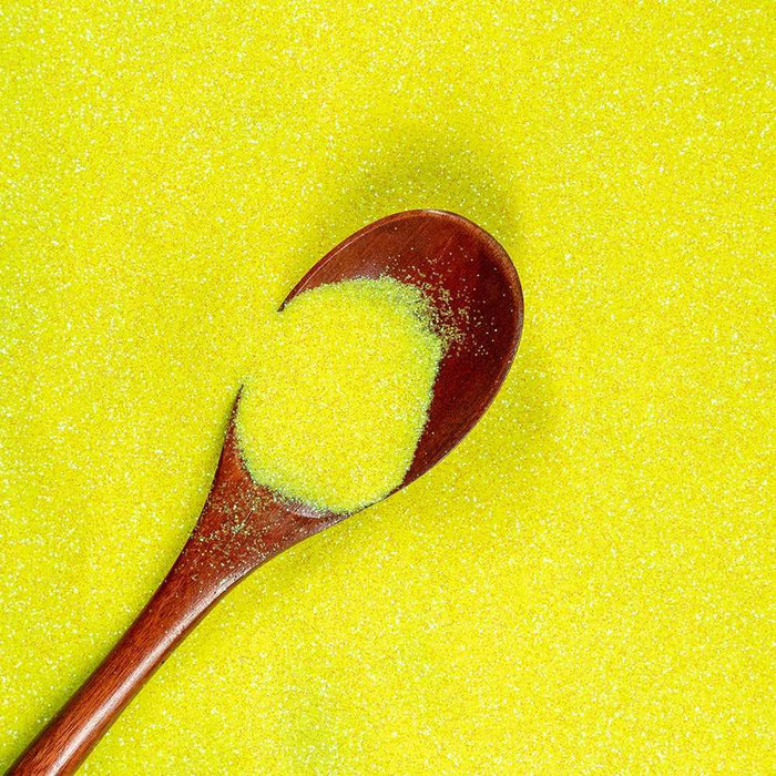 Citrus Yellow Ultrafine Iridescent Craft Glitter Dazzler Dust | Premium Polyester Non-Toxic | Bakell-B2C_Dazzler Dust-bakell
