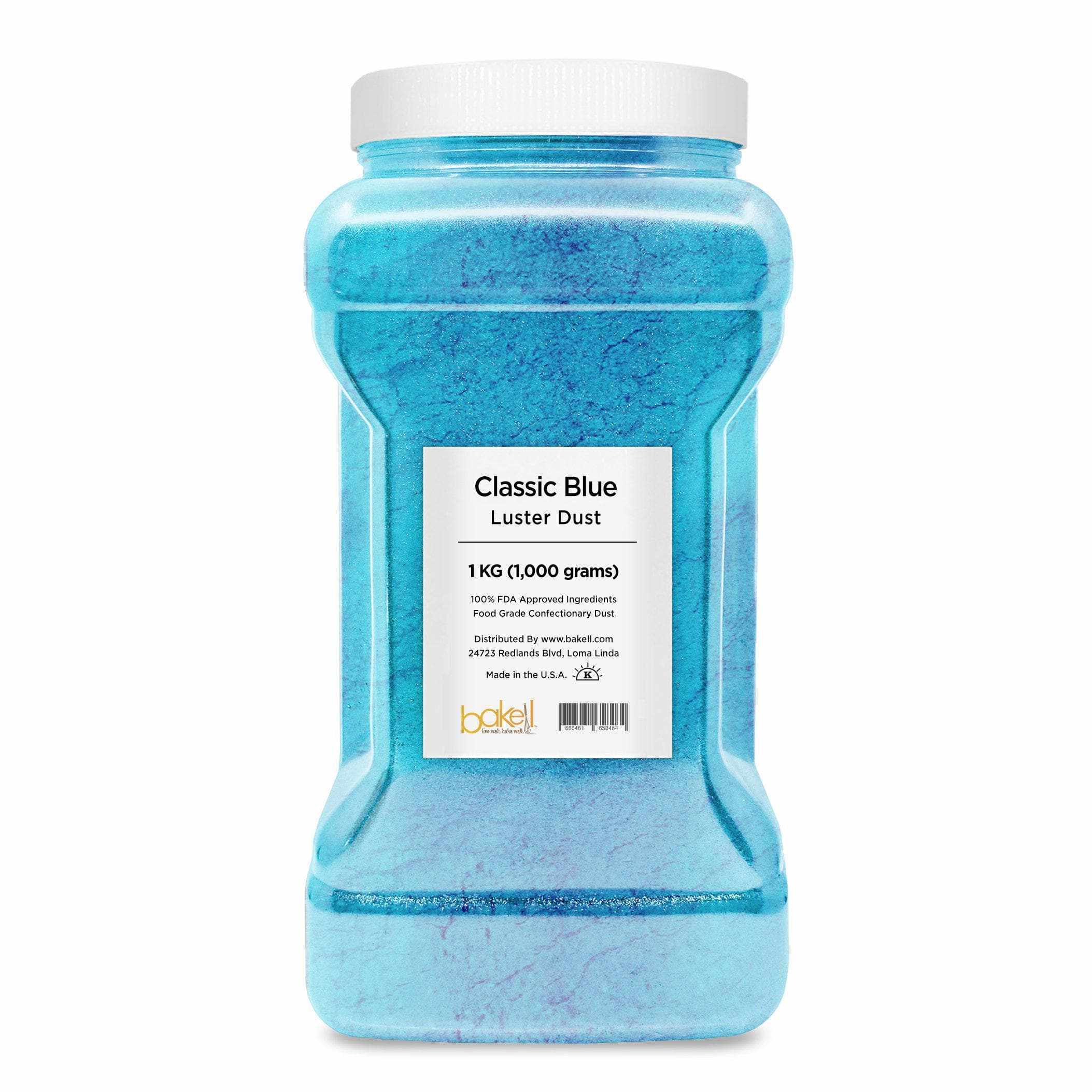 Bakell Classic Blue Edible Pearlized Luster Dust | Bakell.com