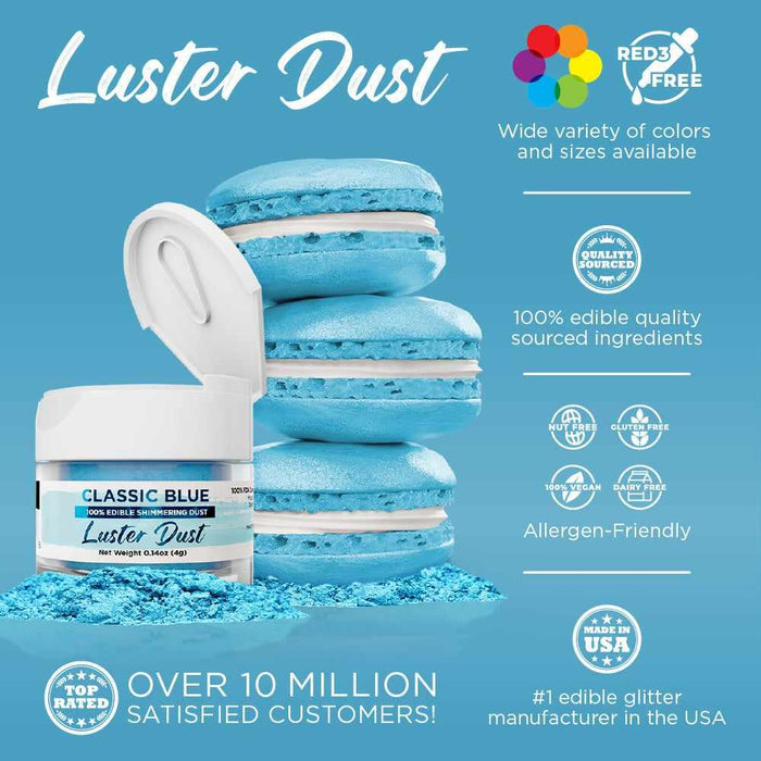 Classic Blue Luster Dust Private Label-Private Label_Luster Dust-bakell