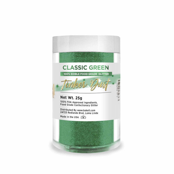 Edible Green Tinker Dust for Cakes & More | Bakell