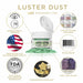 Classic Green Luster Dust 4 Gram Jar-Luster Dust_4G_Google Feed-bakell