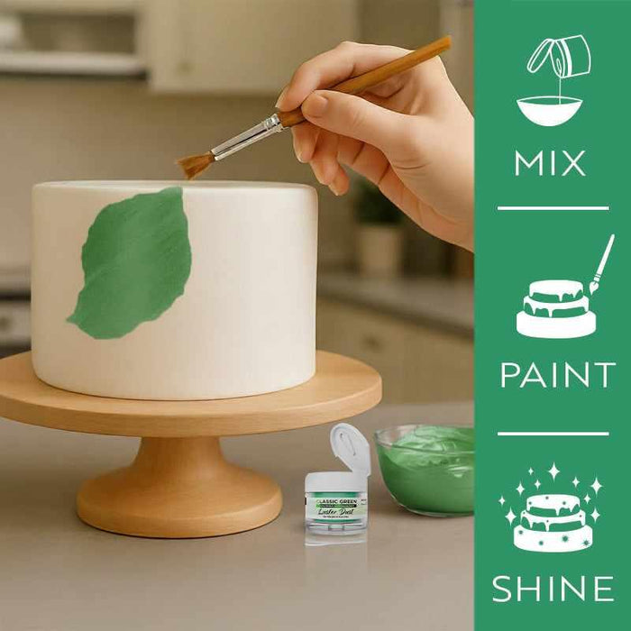 Classic Green Luster Dust Wholesale-Wholesale_Luster Dust-bakell