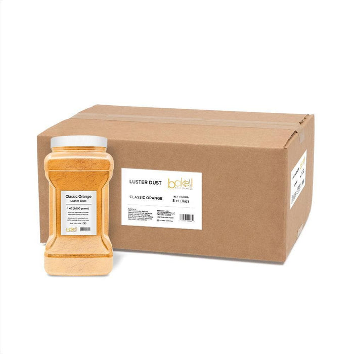 Classic Orange Luster Dust Wholesale | Bakell