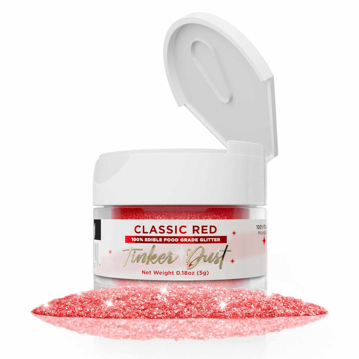 Classic Red 5gram Tinker Dust Glitter | Bakell