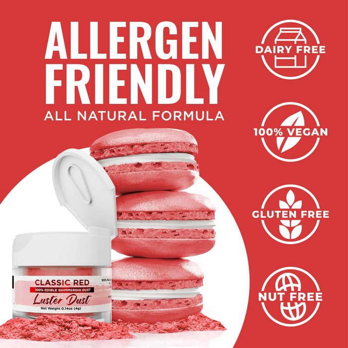 Classic Red Luster Dust Bulk Size-Bulk_Luster Dust-bakell