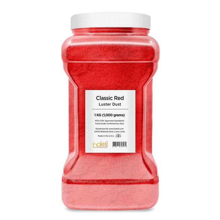 Classic Red Edible Luster Dust & Paint | Bakell