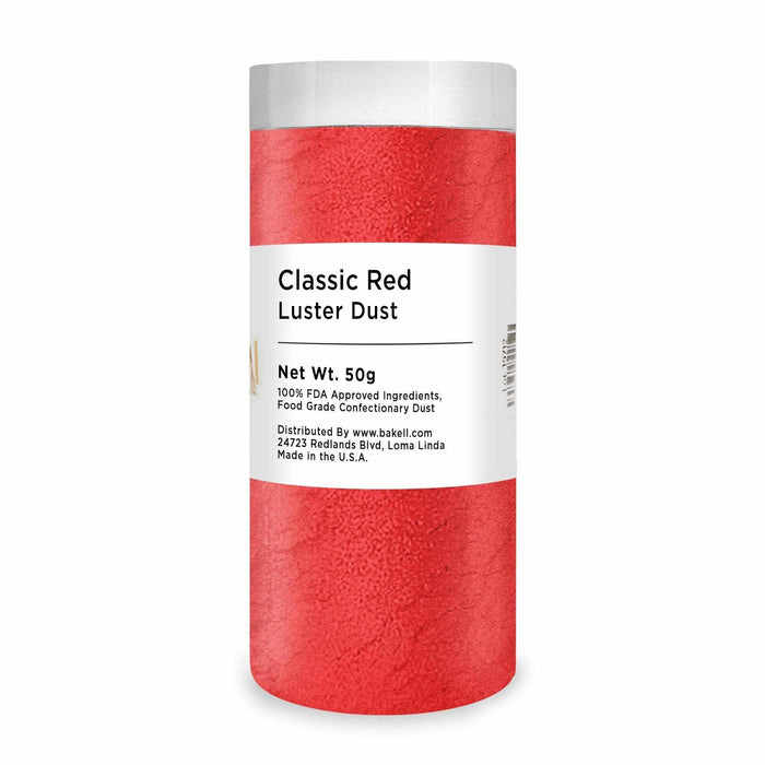 Classic Red Edible Luster Dust & Paint | Bakell