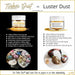 Classic Yellow Edible Pearlized Luster Dust | Bakell