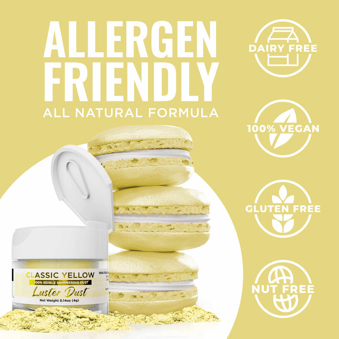 Classic Yellow Luster Dust Private Label-Private Label_Luster Dust-bakell