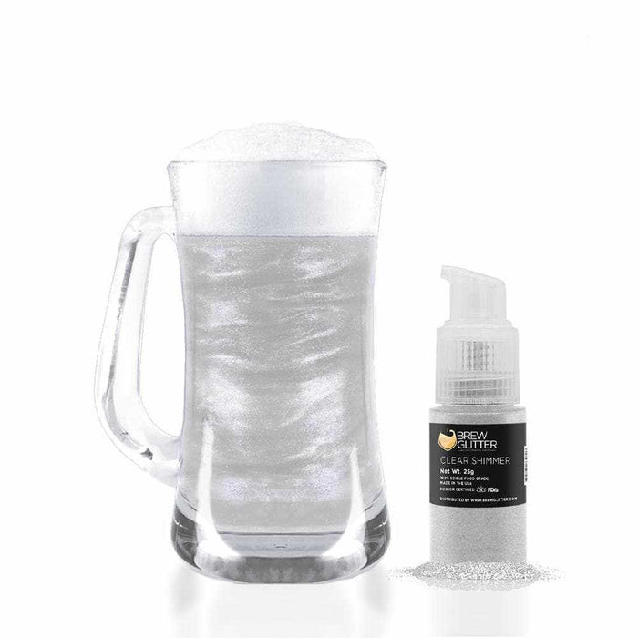 Shop Clear Shimmer Spray Pump - 25 Gram Spray Pump - Bakell