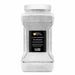 1kg jar of Clear Shimmer edible drink glitter with a white lid and black Brew Glitter product label.