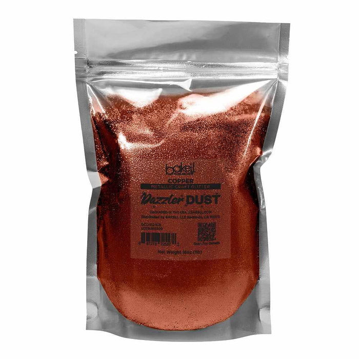 Copper Dazzler Ultrafine Metallic Craft Glitter Dazzler Dust | Premium Polyester Non-Toxic | Bakell-B2C_Dazzler Dust-bakell